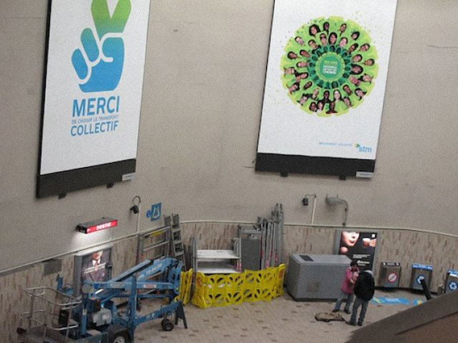 L’artiste éclopé