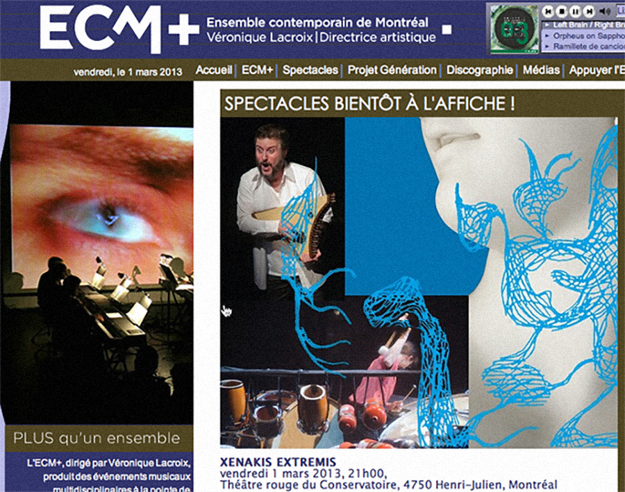 Un concert dit contemporain