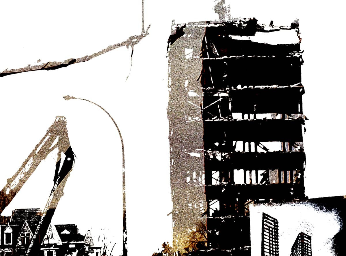 Five minutes sitting in silence